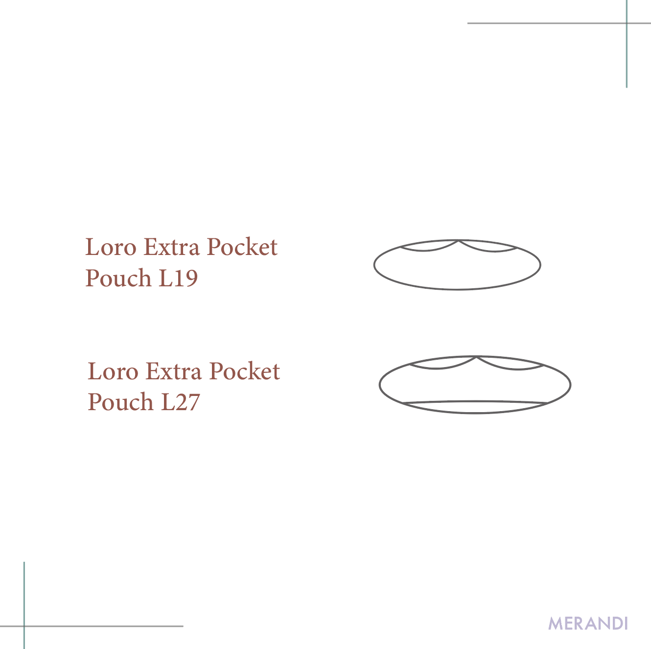 Merandi Luxury bag insert for Loro Extra Pocket PouchMERANDI bag insert is the perfect blend of luxury and functionality. Crafted with Thai premium silk, this practical luxury bag organizer/insert keeps all your belongings organized in your beloved Hermès