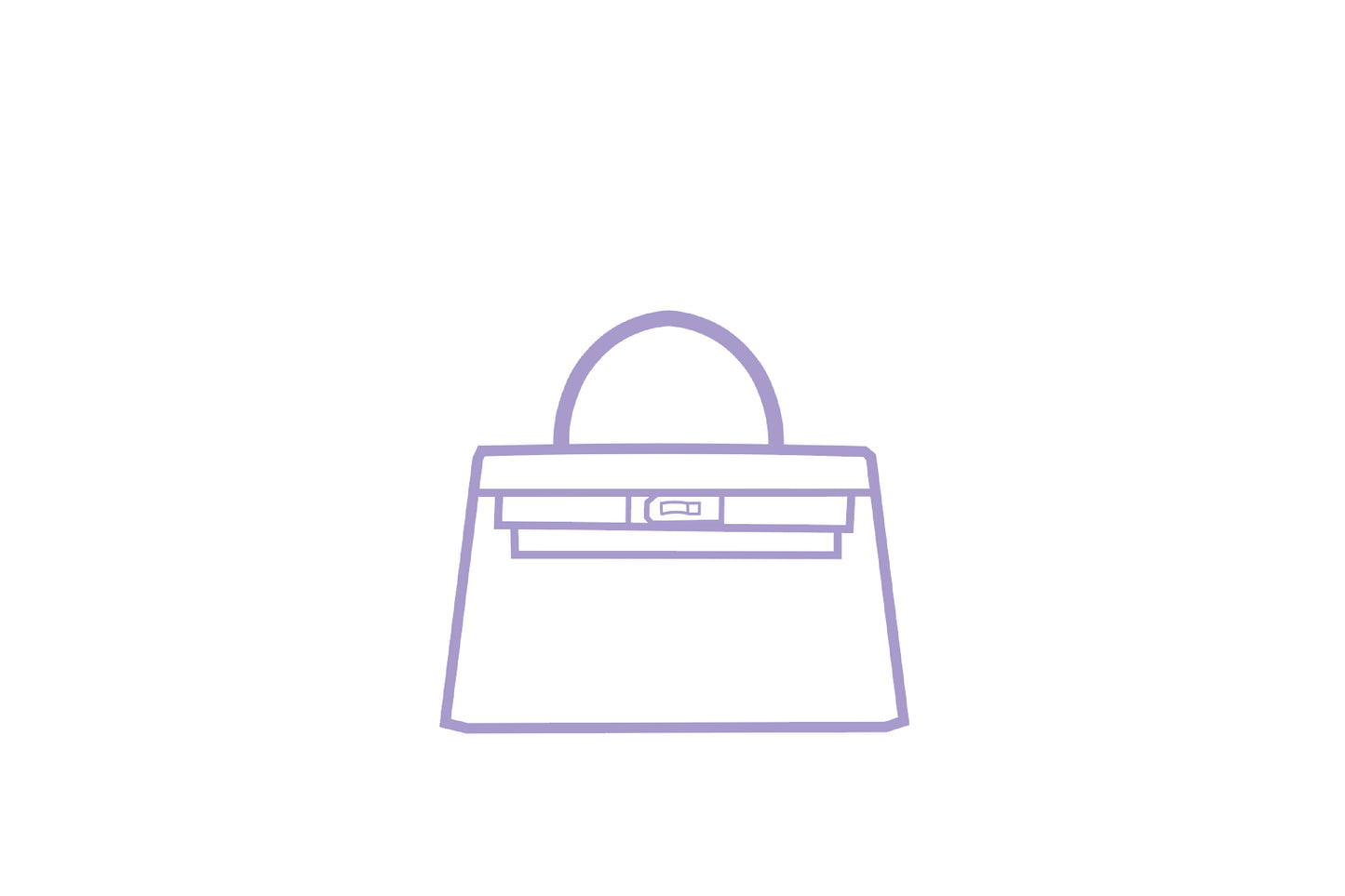Hermes Mini Kelly 20 Silk bag organizer for luxury handbags. Hermes, The Row, Chanel, Loro Piana, LV, Dior