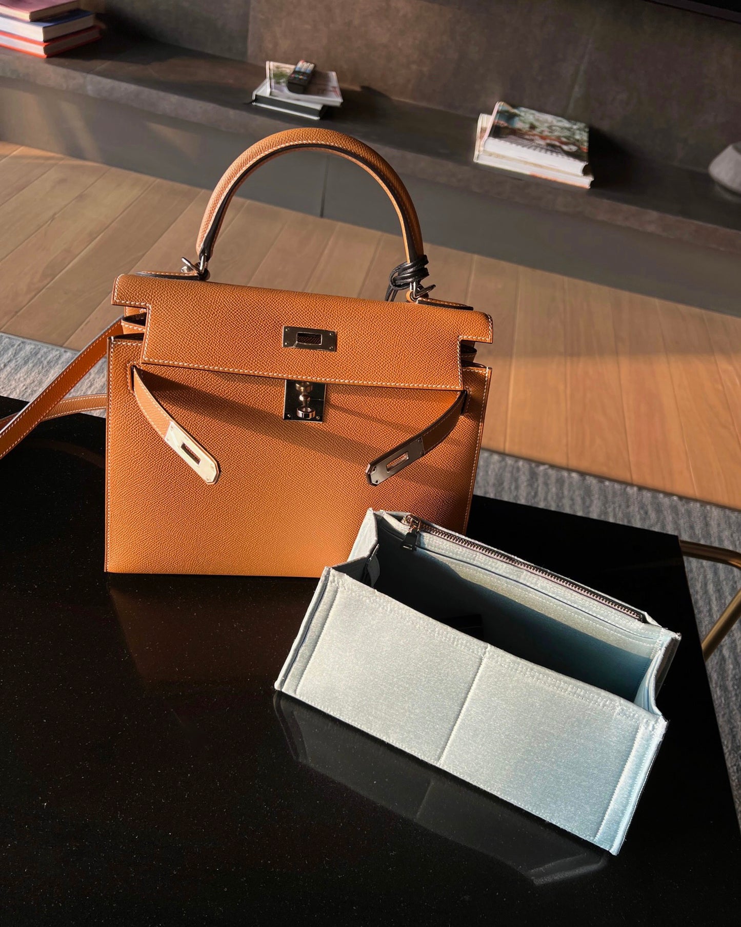 Merandi MerandiWorld Hermes Premium Bag Organizer Bag in Bag Bag Inserts In the Loop 18 In the Loop 26 samorga 7rp 